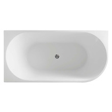 Harper Matte Acrylic Left Corner Bath